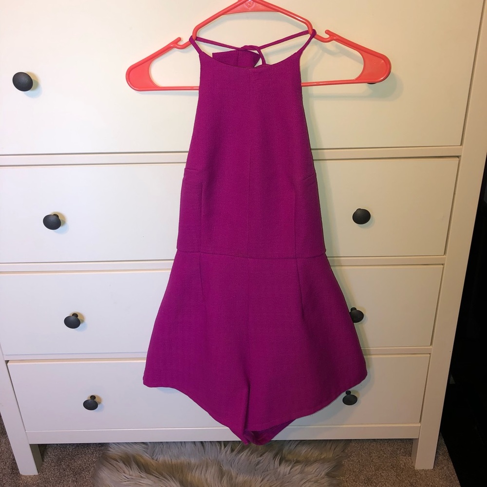 Fuchsia romper